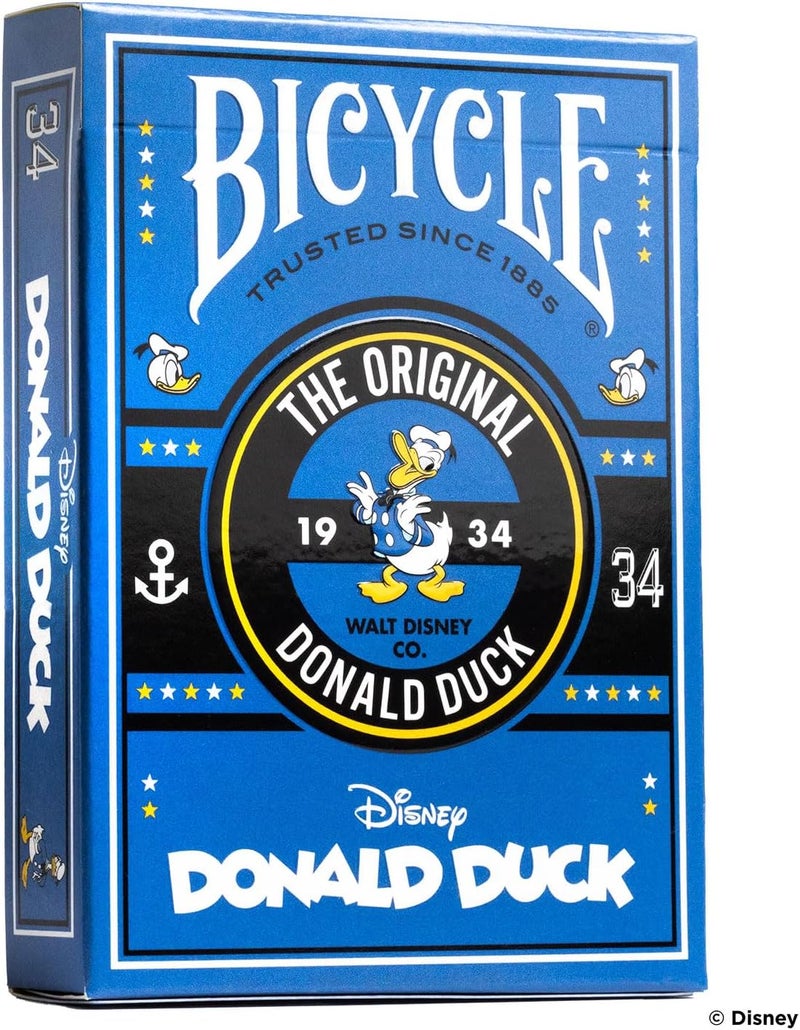 Bicycle بطاقات لعب مستوحاة من دونالد داك الكلاسيكية من ديزني - Image 1